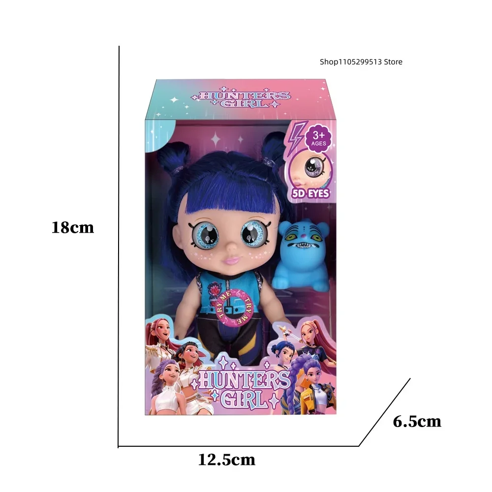 Anime-Mädchen Lumi Mila Zoi Hexenjäger-Puppen Actionfiguren Vinyl-Spielzeug-Set 7 Zoll Beweglich mit Musik Geschenk für Fans zum Geburtstag – Detail 11