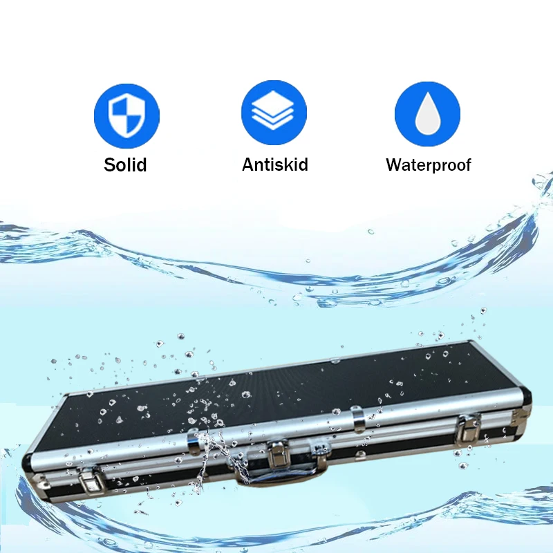 Tool Box Potable Aluminum Hard Case Toolbox Suitcase Large Equipment Tool Case Bag Storage Box Sealed Waterproof Instrument Case