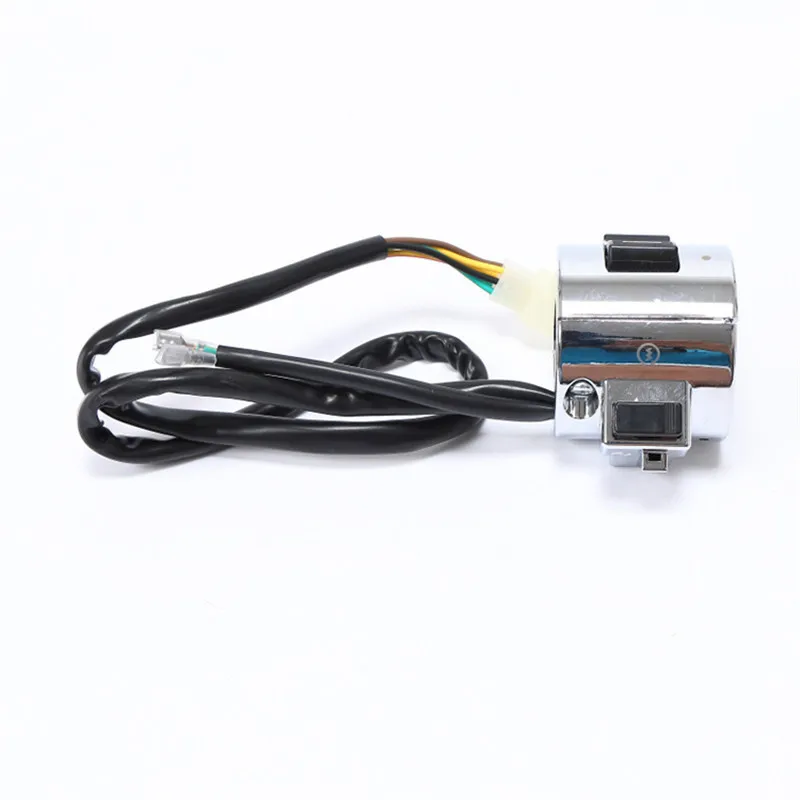 Professional Motorcycle Switch For Honda Joker Controller Motorbike Parts Chrome Silver Moto Switches Horn Turn Signal Headlight