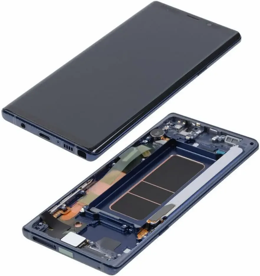 for SAMSUNG Note 8 N950 Display for SAMSUNG Note 9 LCD N960 With Frame Touch Screen Digitizer Assembly Repair Parts Tested