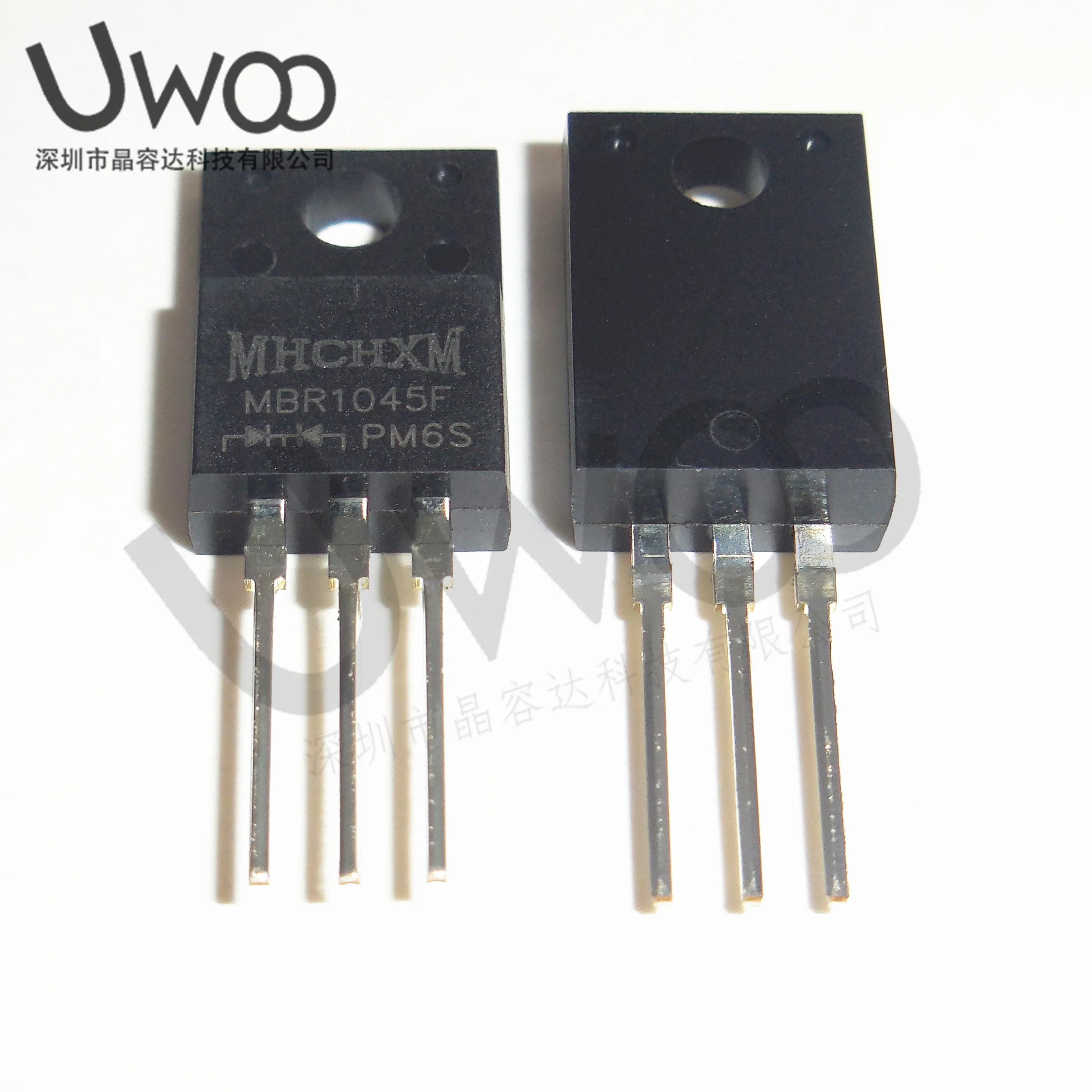 10/pcs MBR1045FCT TO220F plastic encapsulated 10A/45V IGBT Module New Original