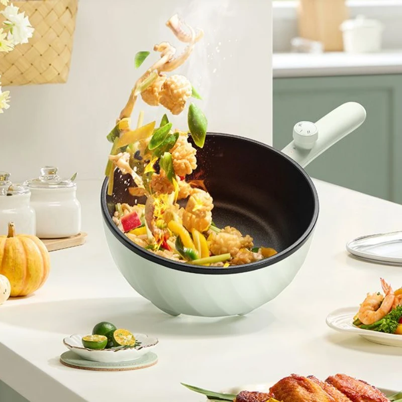 

Электрический вок Supor, бытовая сковорода и кулинария, многофункциональная мощная электрическая кастрюля, мощный вок, сковорода с антипригарным покрытием