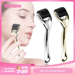 DRS 540 Derma Roller Micro aghi Titanio Microneedle Roller per la ricrescita dei capelli Crescita della barba Anti perdita dei capelli Trattamento per la cura della pelle