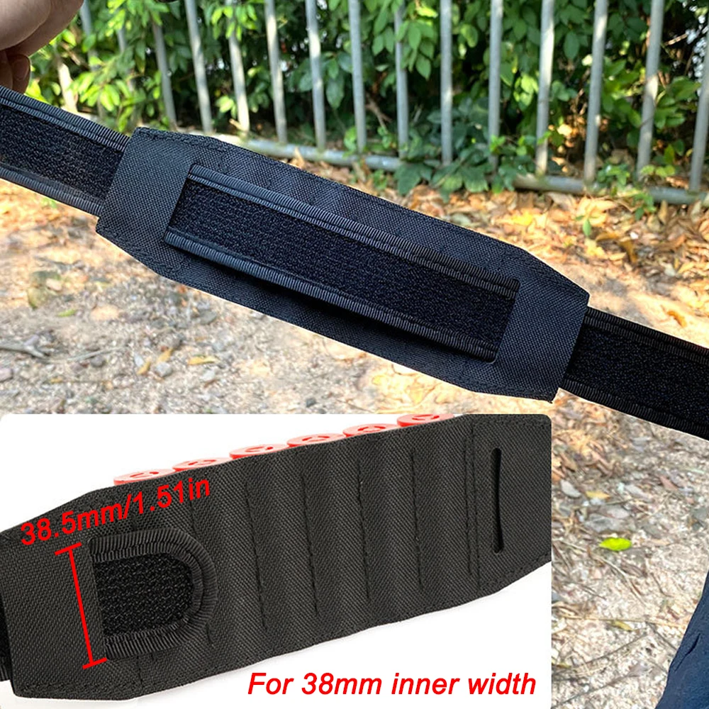 Tactical 500D Nylon 6 Round 12 Gauge Shotgun Ammo Belt Storage Bag Shotgun Shell Holder For 38MM Belts Hunting Accessories