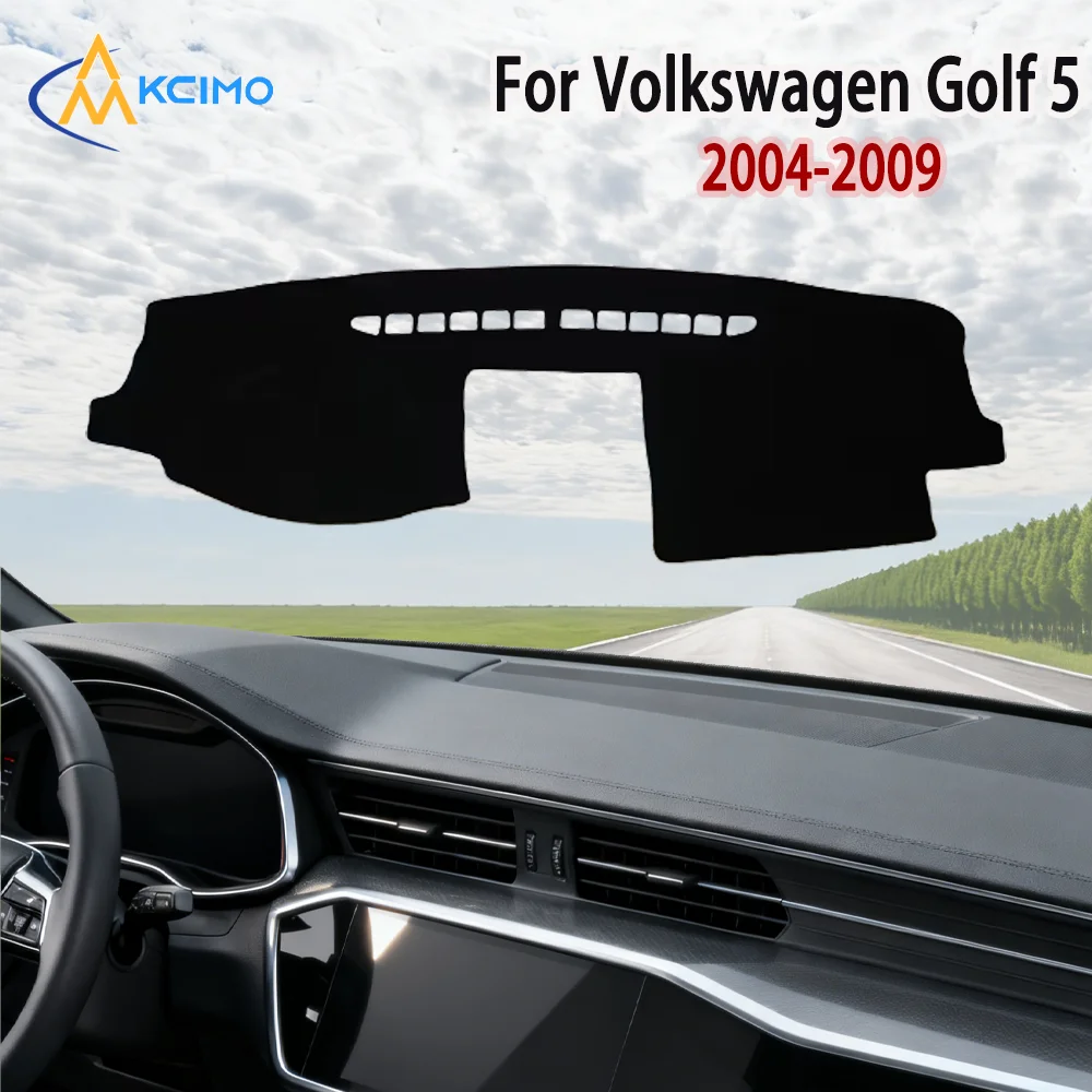 

Anti-UV Non-Slip Dash Mat for Volkswagen Golf 5 MK5 2004 2005 2006 2007 2008 2009 Heat Resistant Sun Shade