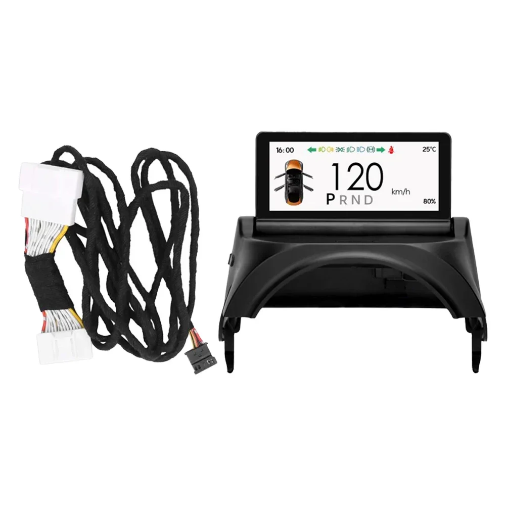 

Automobile LED LCD Instrument For Tesla For Model Y For Model 3 4 Inch Dashboard Cluster Instrument LCD Displayer