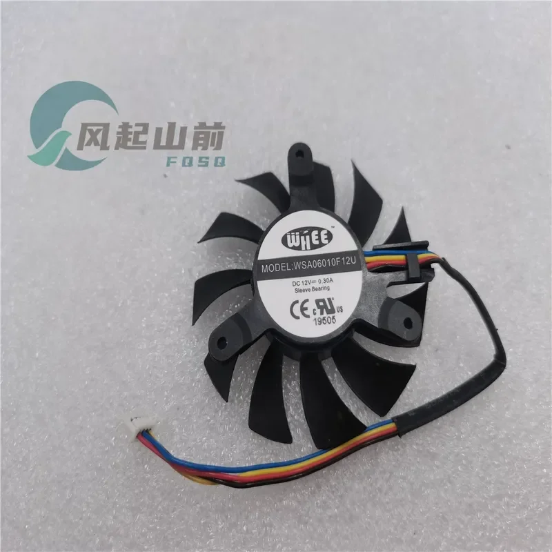 for WSA06010F12M WSA06010B12U 4 Wire Fan Industrial Control Main Board Cooling Fan Replacement Parts