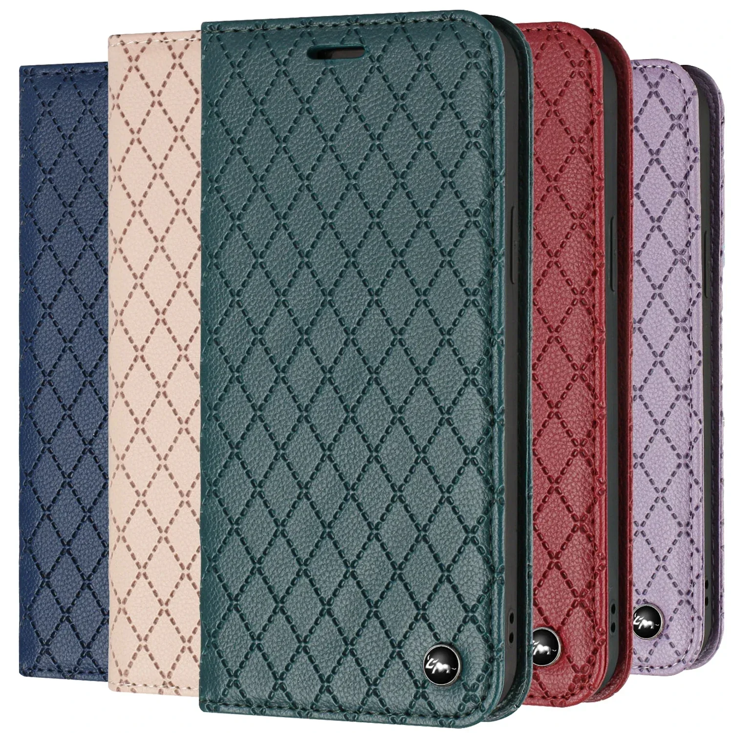 RFID Blocking Wallet Phone Case for Samsung Galaxy A01 A02 A20 A30S A50 A70S A91 A21S A22 A32 Leather Bag Protective Book Cover