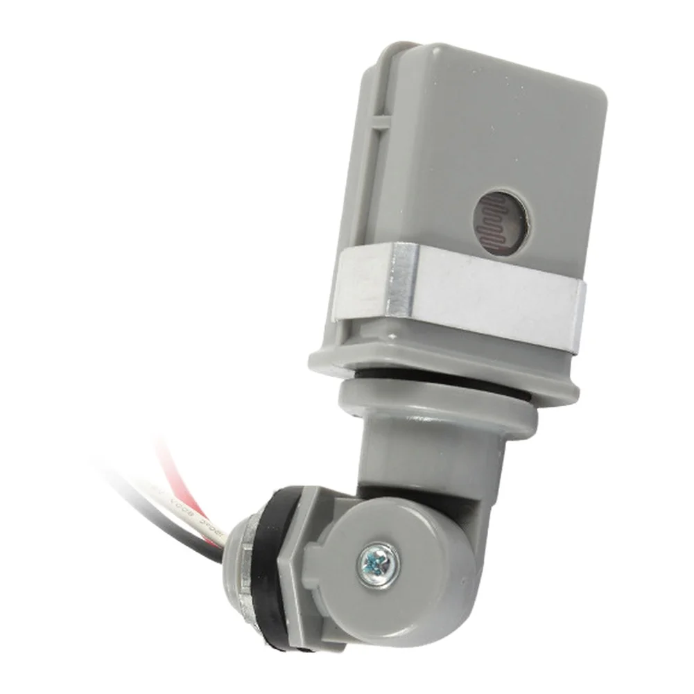 

For Outdoor Lights Outdoor Light Control AWG 16 Weatherproof Light Sensor Switch Garden Water Connector Operating Humidity 96