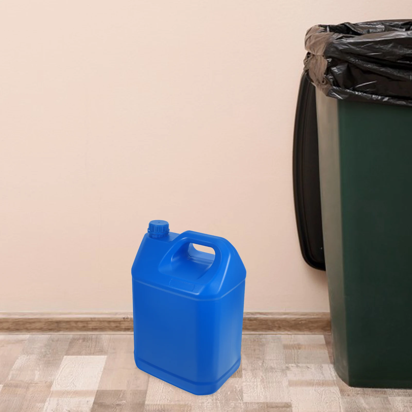 

Sealed Storage Barrel 10L Blue Chemical Containers with Cover HDPE Liquid Containers Water Jug Empty Bottle Storage Jugs Strong