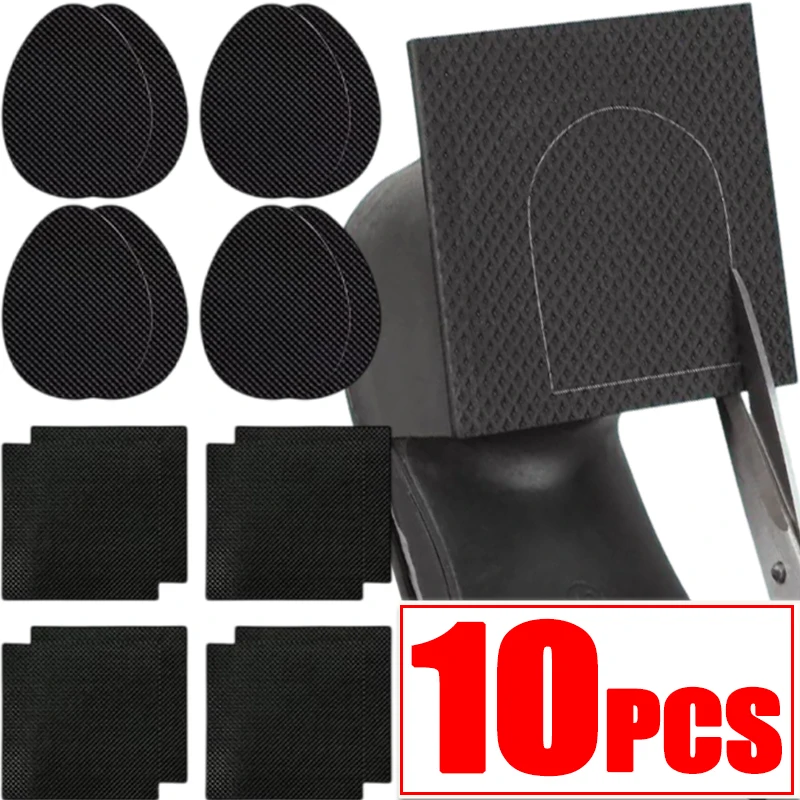 10pcs Non-slip Shoe Sole Protector High Heel Sandal Outsole Pad Oxford Frosted Sticker Non-slip Shoe Bottom Patch Pads Stickers