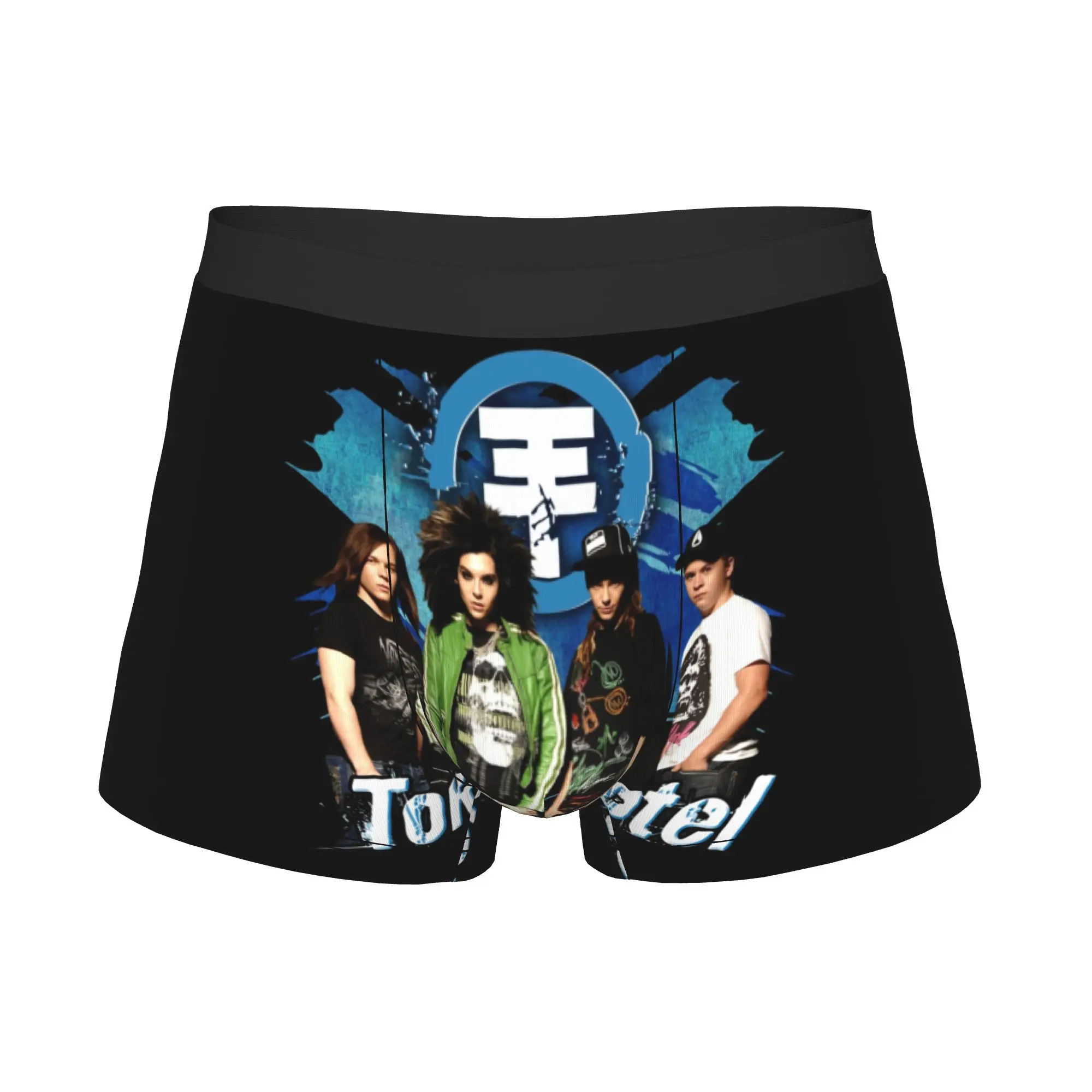 Novelty Pop Rock Band T-Tokios H-Hotels Boxers Shorts Panties Men's Underpants Breathable German Briefs Underwear