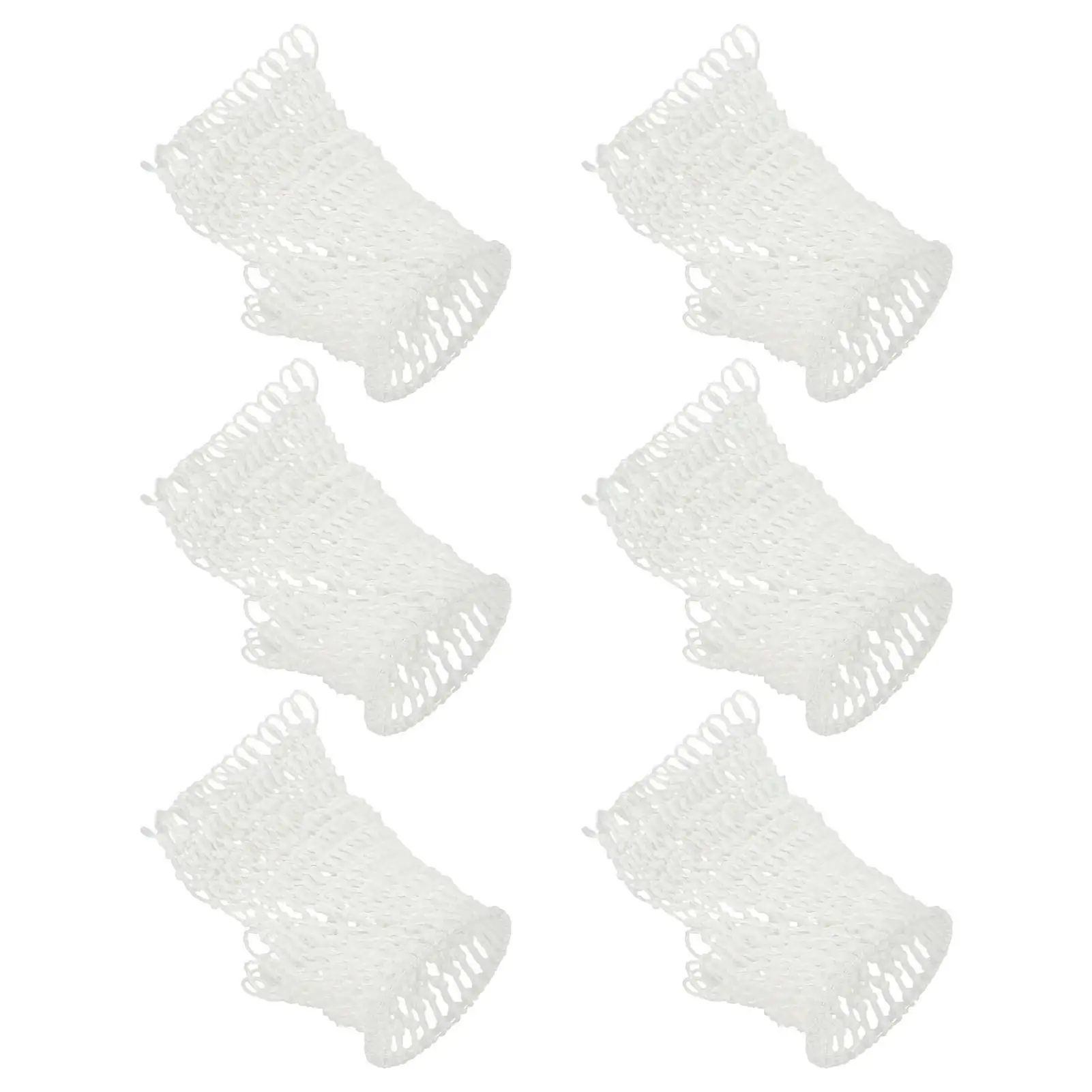 حقيبة شبكية لطاولة البلياردو باللون الأبيض المجوف بدون قاع لملحقات أندية البلياردو #5