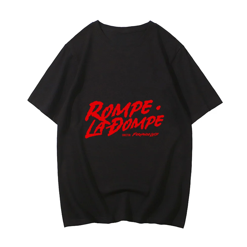 Rompe La Dompe PesoPluma T-shirt Grunge Fashion Funko Pop Hip Quality Tees Tops for Men/women Spring/Summer Short Sleeve Clothes