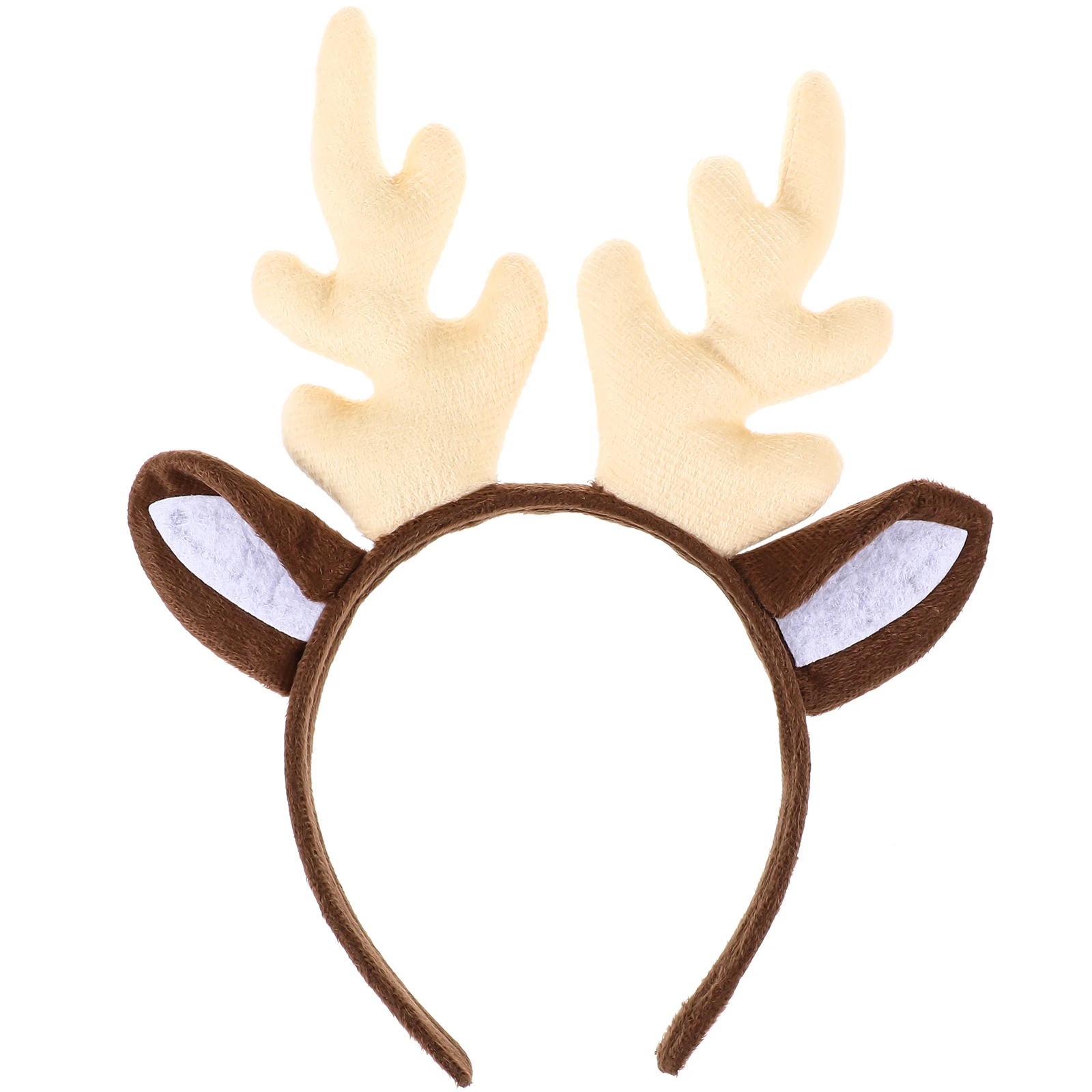 

Antler Headband Hair Pins Reindeer Antlers Sven Props Kids Fabric Adult Toddler