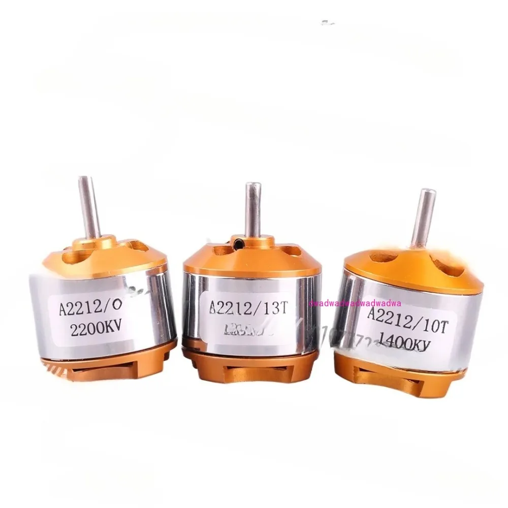 A2212 Model Aircraft Motor KV1000 1400 2200 Multi-axis Fixed-wing Aircraft Brushless Motor