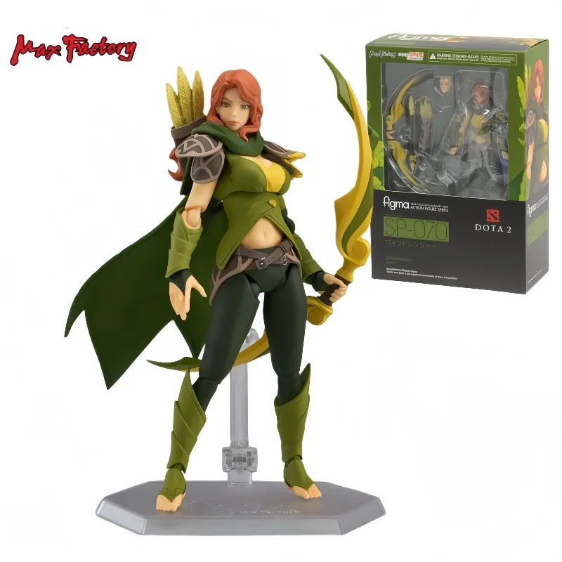 【美品】figma SP-070ウィンドレンジャー　Dota2 In Stock】Original Max Factory Figma (#SP-070) Dota 2 Windranger