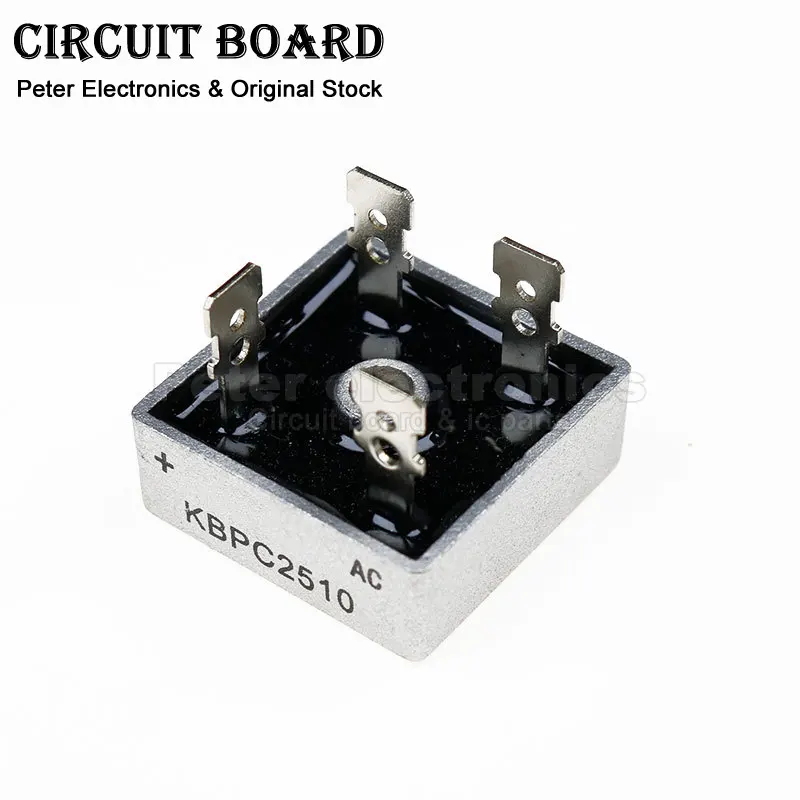 (1pcs) Diode Bridge Rectifier KBPC1510 KBPC8010 KBPC2510 KBPC3510 KBPC5010 KBPC1010 15A 25A 35A 50A 1000V