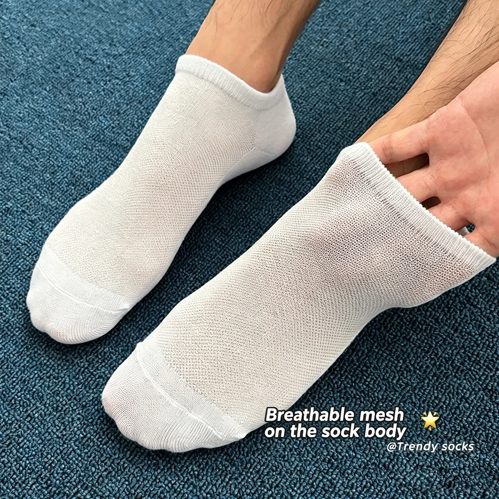 Travel Essential Disposable Cotton Socks 10Pairs Individually Sealed Sterile Comfort Odor-Free Unisex Socks