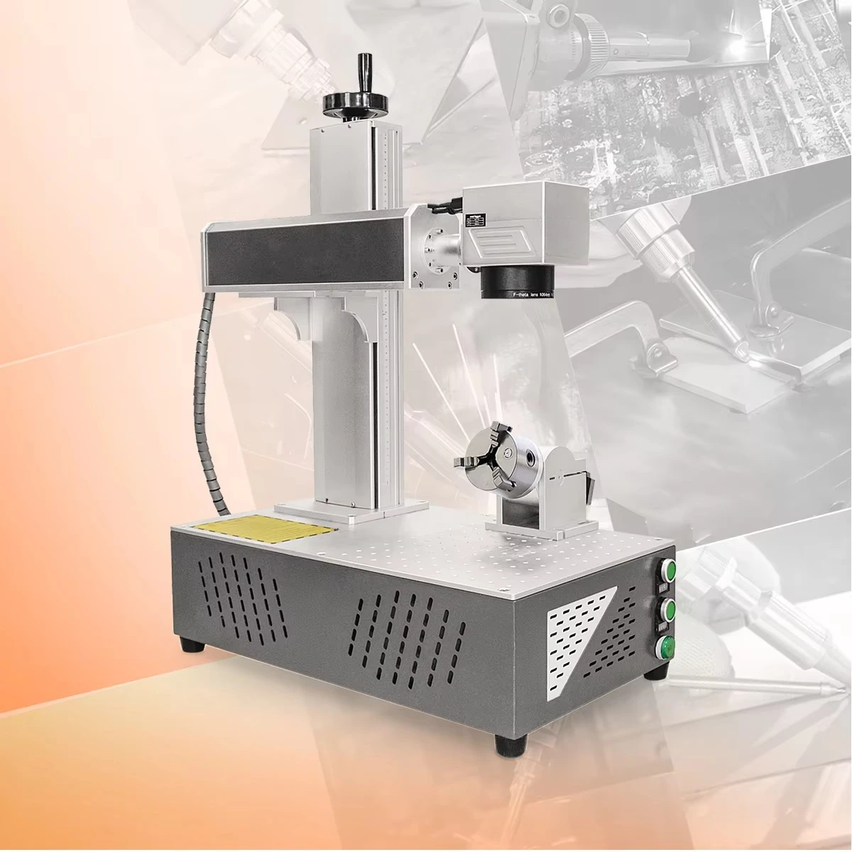 Super Fast Delivery Laser Engraving Marker 20w 30w 50w Fiber Laser Marking Machine for Ring Jewelry