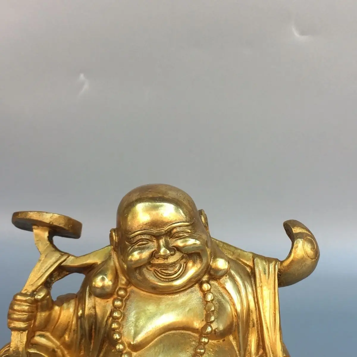 Ruyi maitreya buddha laughing buddha Ornament Decoration Tea Pet Figurines Desk Decor Accessories