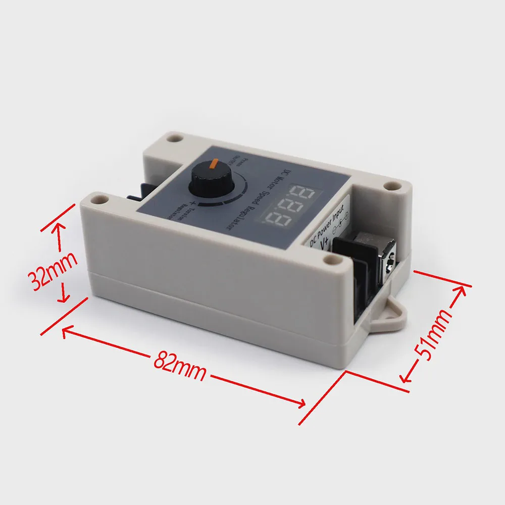 Wireless Remote Control DC Motor Speed Regulator Switch 12V 24V for Telescopic Linear Actuator Reciprocating Cycle Motor