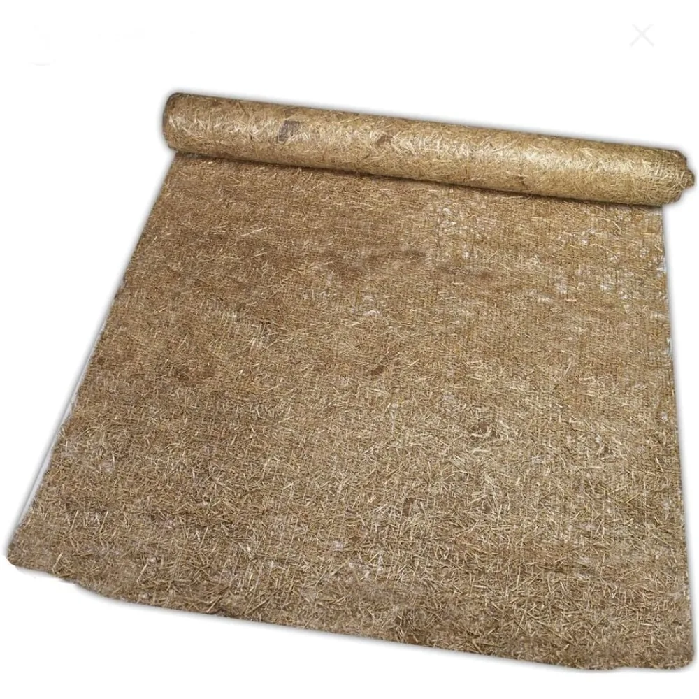 

HOME Erosion Control Blanket - Straw Garden and Landscape Cover, Erosion Control Blanket, Straw Blanket, Erosion Control