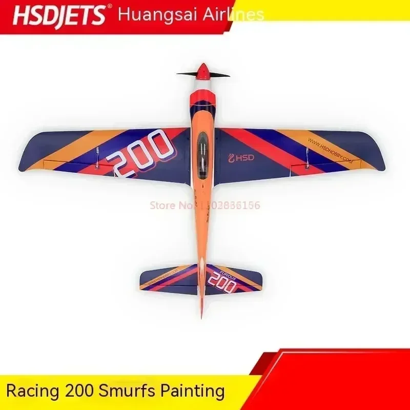 Hsd Yellow Race Wind Racing Furious200 Racing Machine High Speed Machine 1292mm Electric Epo Model Aircraft Outdoor Toy