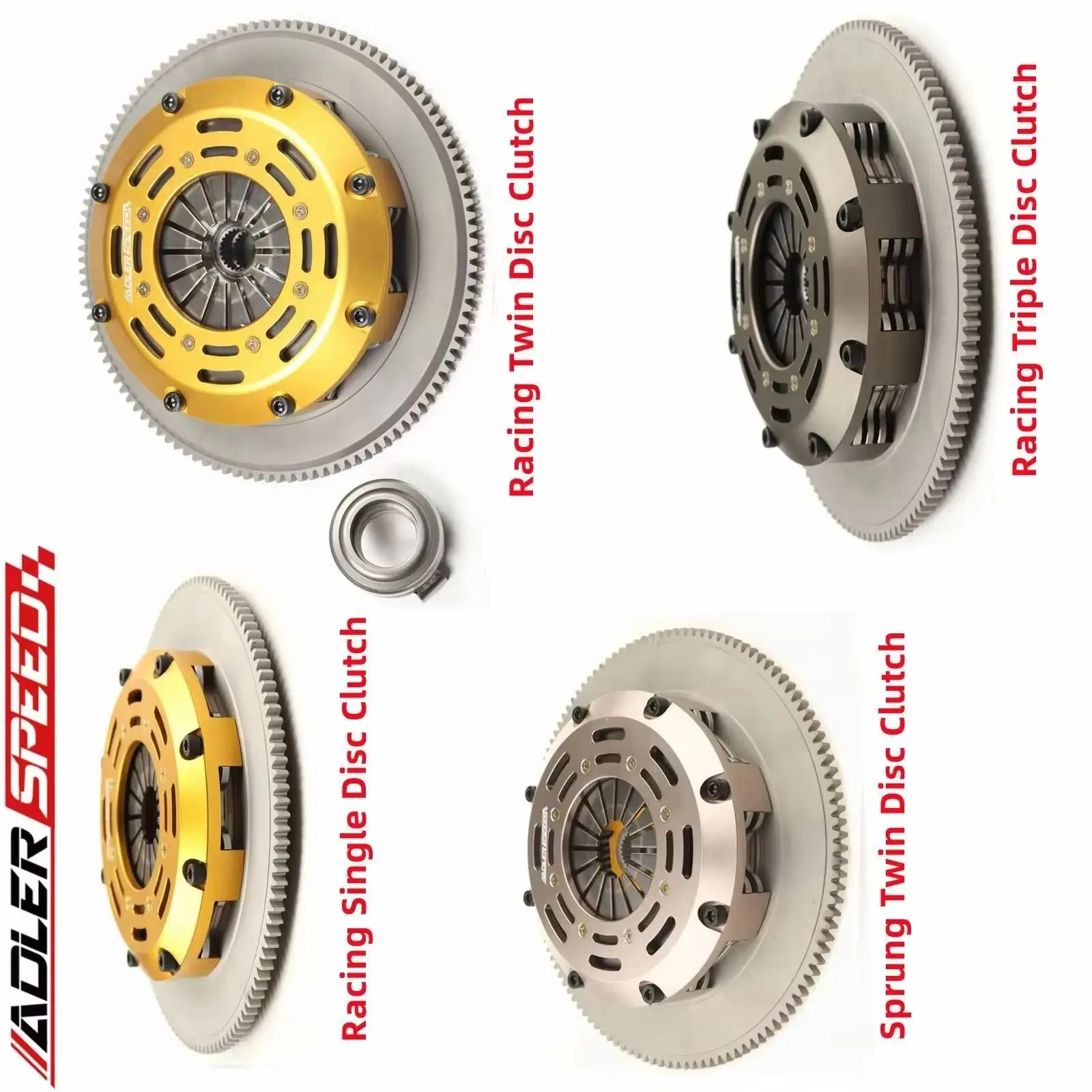 

Комплект сцепления ADLERSPEED Sprung/Racing, одинарный/двойной/потройной диск для HONDA B-SERIES ACURA B16 B18 B20
