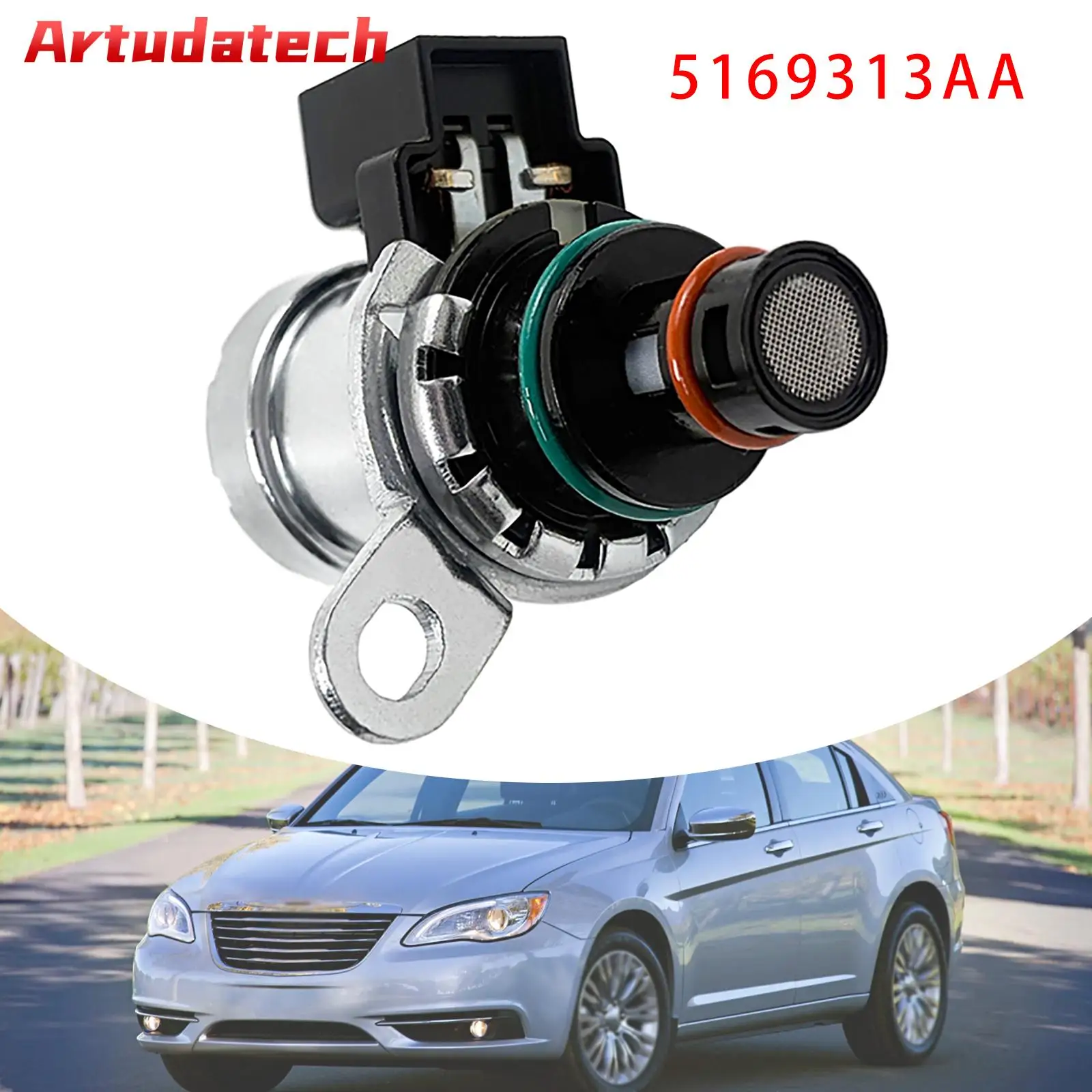 

Artudatech 62TE Solenoid Trans Variable Force 0 - 90 Psi Sensor 5169313AA Car Accessories