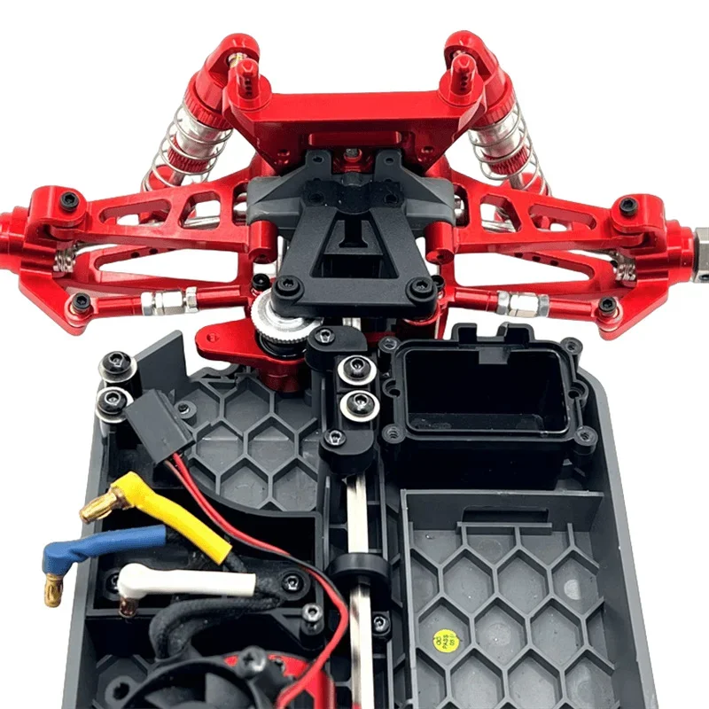 

Metal Upgrade Front & Rear Adjustable Linkage Rods for MJX 1/14 14207 14208 RC Car Spare Parts