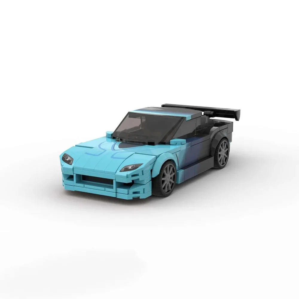 Tokyo Drift 275PCS Neela's RX-8 Veilside D1-GT Speed series Custom Assembled Building Blocks Educational Toys Holiday Gift kemp