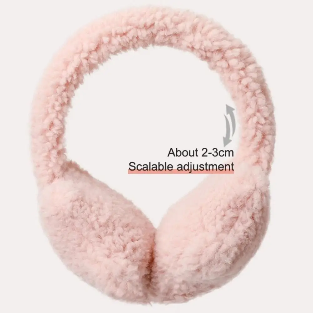 2025 Warm Earmuff Fluffy Soft Earflap Solid Color Stars Shape Earplugs