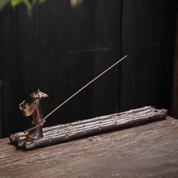 Y Ceramic Stick Incense Holders Sandalwood Agarwood Line Incense Burner Home Interior Study Tea Ceremony Decoration Aromatherapy
