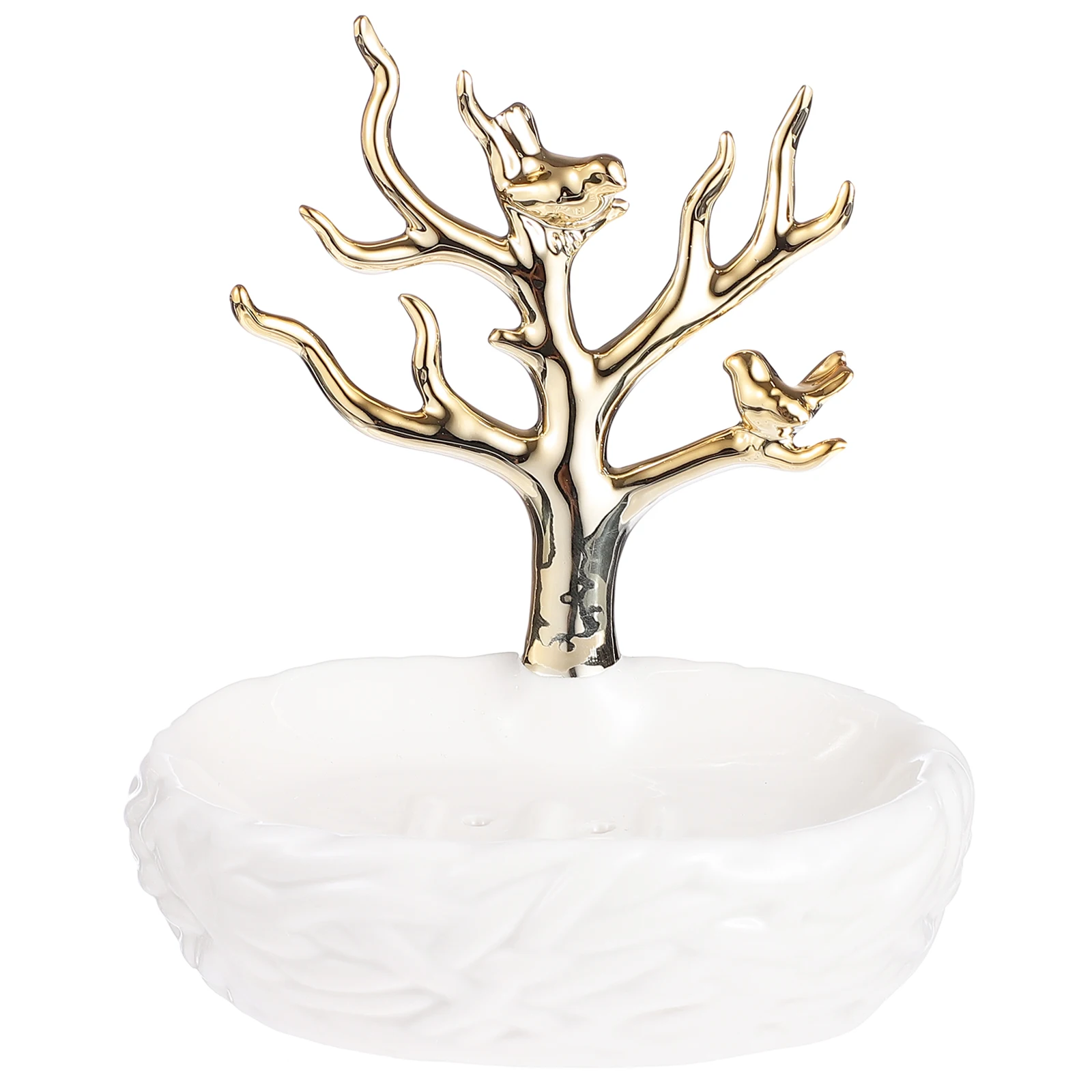 

1Pcs Ceramic Soap Dish with Efficient Drain Holes Modern Stylish Shape for Bathroom Home Decor Soap Storage Solution