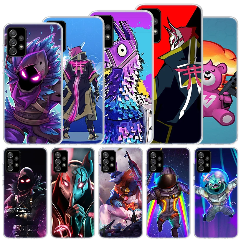 Game B-Battle Soft Case For Samsung Galaxy A15 A14 A13 A12 A55 A54 A53 A52 Phone Cover A35 A32 A33 A25 A23 A22 A05S A04S Galaxy 