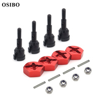 Wheel Conversion Set Axle & 12Mm Hex Dive Hub Turn 1/10 on Road for WLtoys 1/18 A959 A969 A979 A959B A969-B RC Car Upgrade Parts