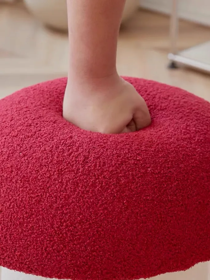 Home Furniture Mushroom Statue Low Stools Shoe Changing Stool Children's Stool Living Room Household Leisure Small Round Stools