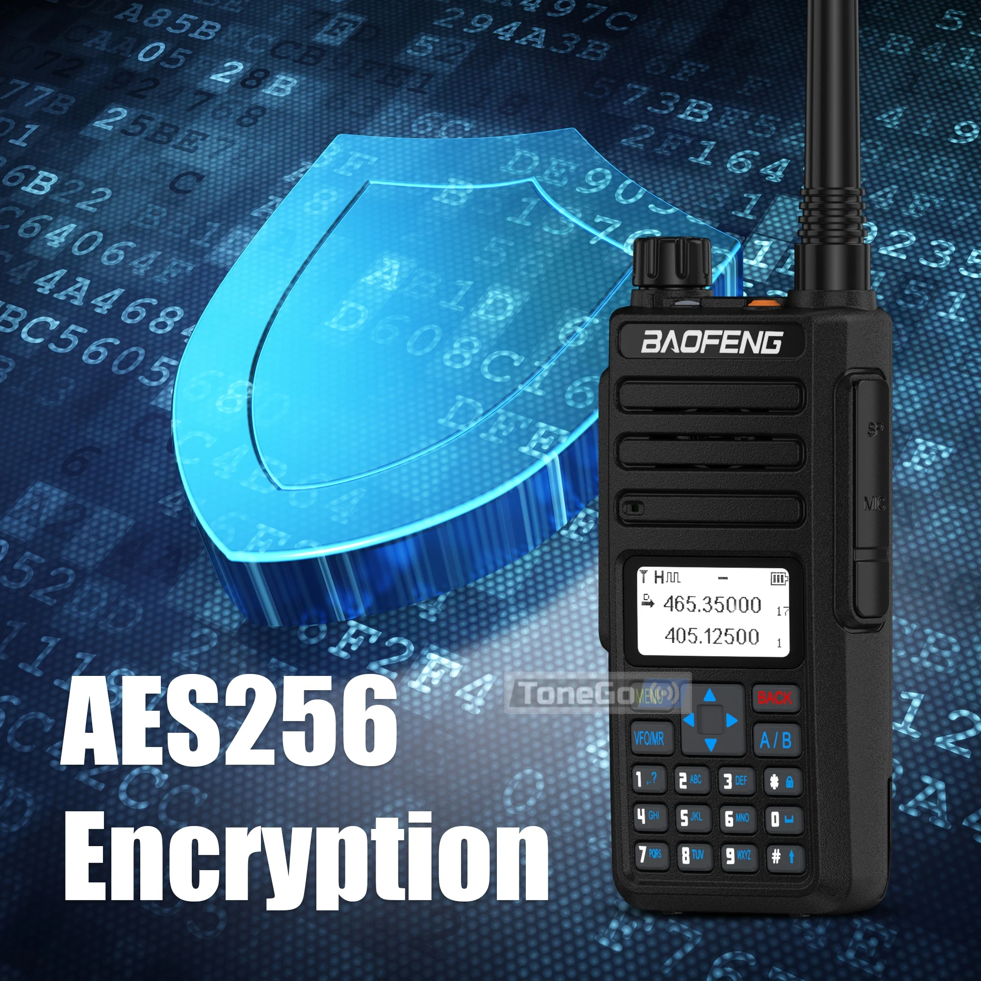 Baofeng DR-1801UV DMR جهاز اتصال لاسلكي رقمي AES256 مشفر SMS DR-1801 الطبقة الأولى الطبقة الثانية فتحة زمنية مزدوجة 1024 قنوات راديو لحم الخنزير