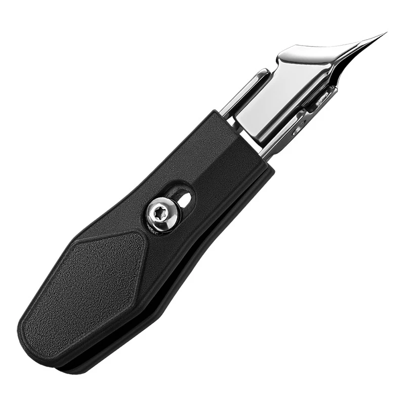 Stainless Steel Ingrown Toenail Clippers, Sharp Dead Skin Trimmer, Specialized Nail Groove Scissors, Angled Nail Clippers, Household Eagle-Beak Clippers, Pedicure Tool