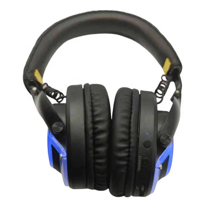 

Hot sell Wholesale10hours Silent Disco Equipment Wireless Headphone for Silent Disco DJ Smart Battery Silent Disco