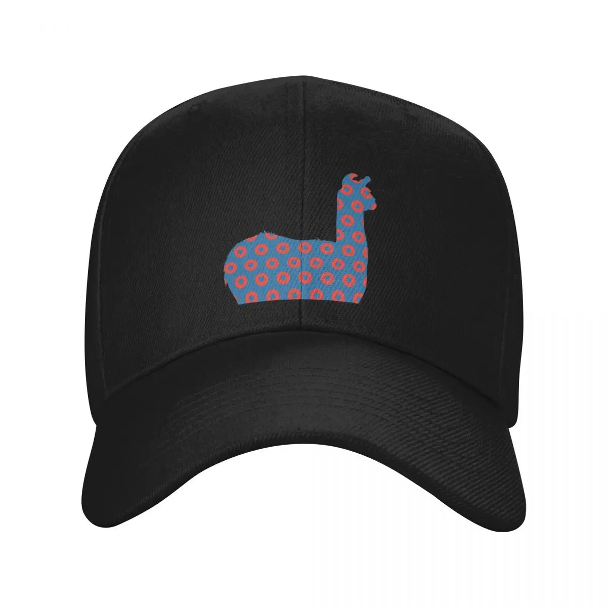 Phish Llama Donuts Baseball Cap fishing hat Military Tactical Cap For Women Men's