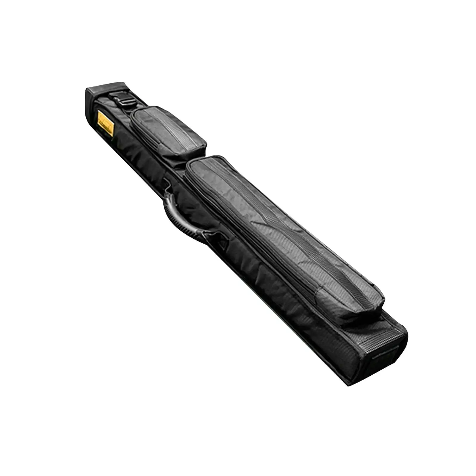 Pool Cue Cases Portable with Adjustable Strap with Zipper Outdoor Organizing 1/2 3/4 Cue Cases 5 Holes Pool Cue Bag Carry Bag
