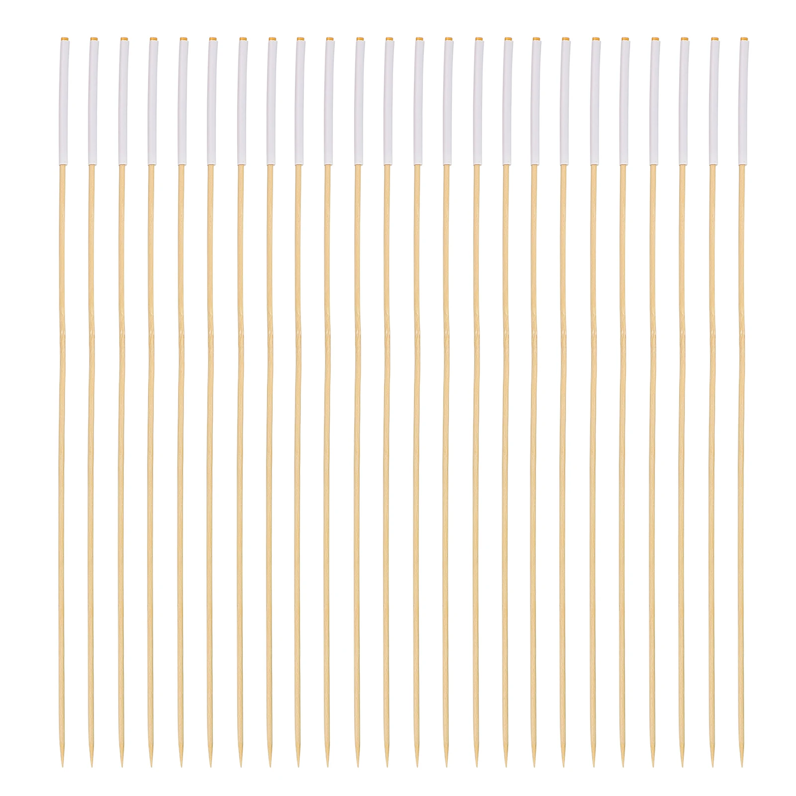 

60 Pcs Bamboo Sticks Skewers Flower Packaging DIY Fruits Arrangement H made Crafts Sewing Supplies