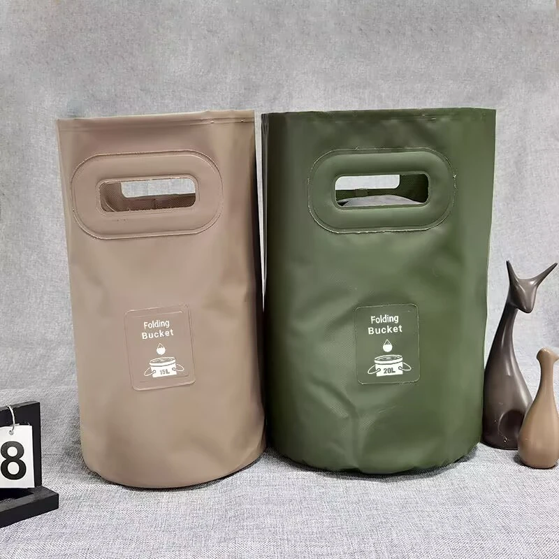 

Portable Folding Bucket Foldable Fishing Bucket Camping Water Storage Container Collapsible Outdoor Travel Water Bucket Clean