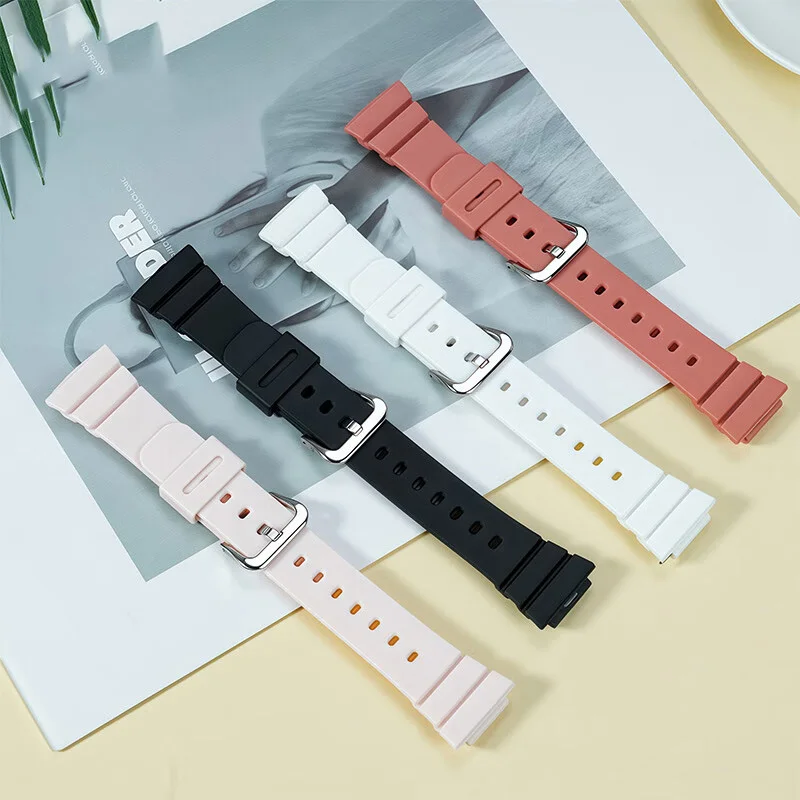 حزام راتينج GMA-S2100 للنساء، حزام ساعة سريع الإصدار لسلسلة Casio GMA-S2100، سوار معصم رياضي ناعم من السيليكون المقاوم للماء