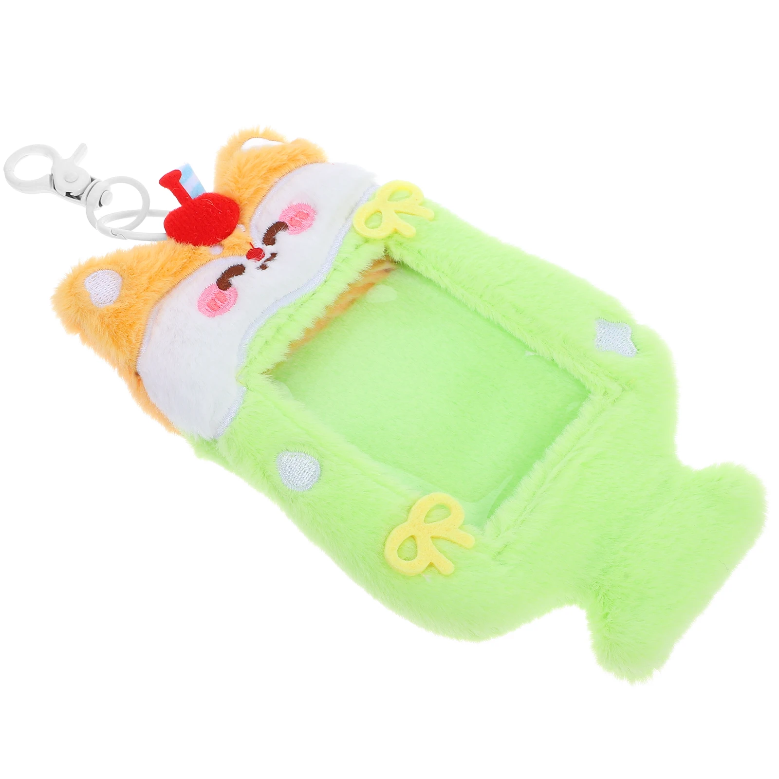 

Photo Keychain Kpop Id Badge Holder Sleeve Cartoon Card Photocard Lanyard Transparent Window Material Cute Cartoon