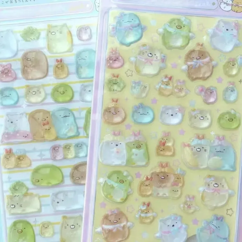 

Sumikkogurashi すみっコぐらし Stickers Cartoon Creative Peripheral Phone Case Transparent Sticker Friend Birthday Gift