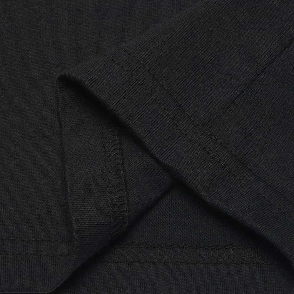 الأمريكية العصرية العلامة التجارية القطن قصير الأكمام تي شيرت الرجال والنساء 2025 الصيف عادية طاقم الرقبة تي شيرت بلايز #3