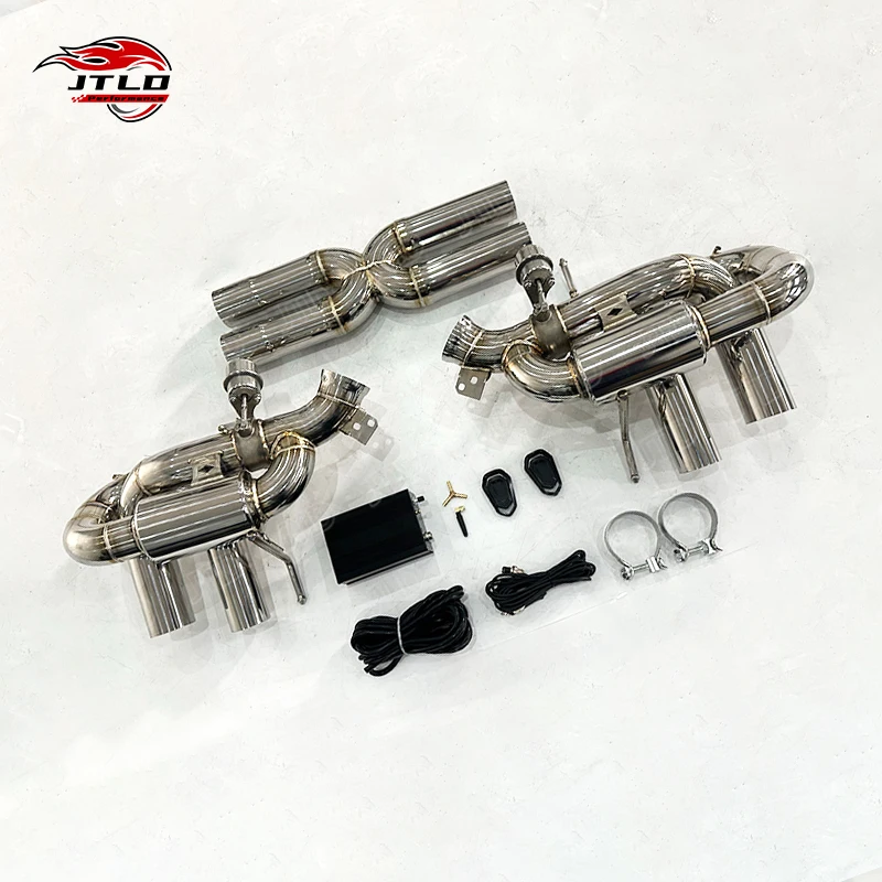 JTLD Performance 304SS Valved Exhaust Valvetronic Catback لنظام العادم Ferrari F12 Escapes